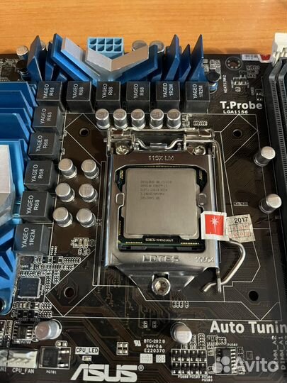 Мат.плата процессор(i5 650) память 8gb