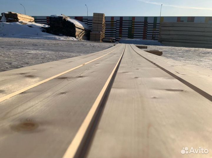 Имитация бруса 21*145*6000 / Под покраску