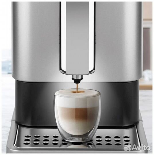 Кофемашина Garlyn L1000, серебристый