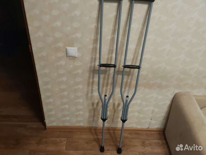 Костыли подмышечные взрослые под рост 160-180
