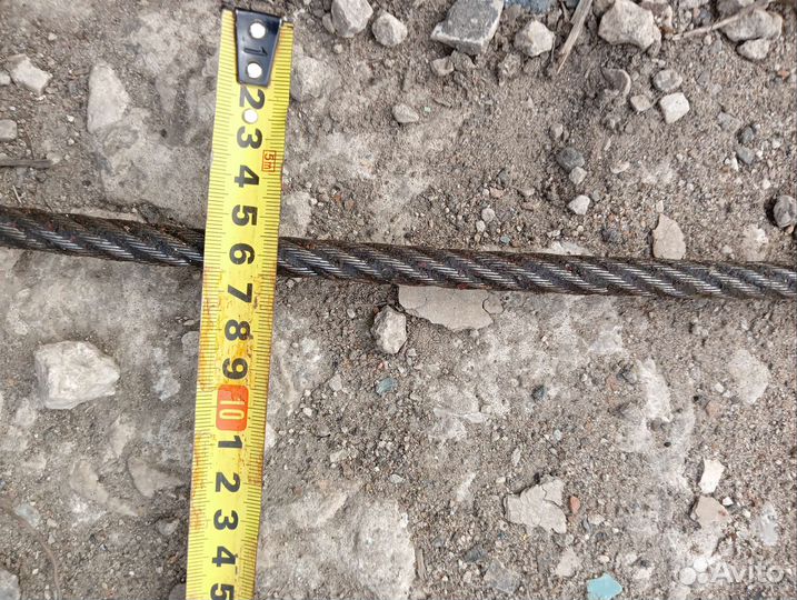 Трос буксировочный металлический