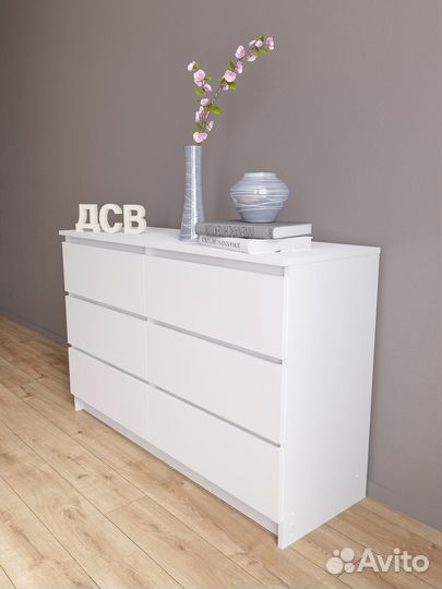 Комод белый мори 1200.6