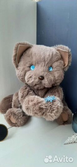 Кот в технике тедди Мишки Тедди ручная работа