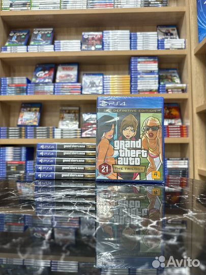 GTA The Trilogy Ps4 (новый рус)