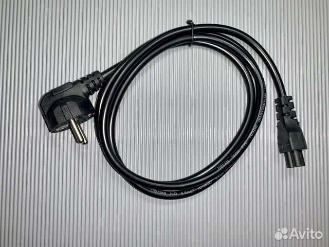 Сетевой кабель для зу 3-pin (новый)