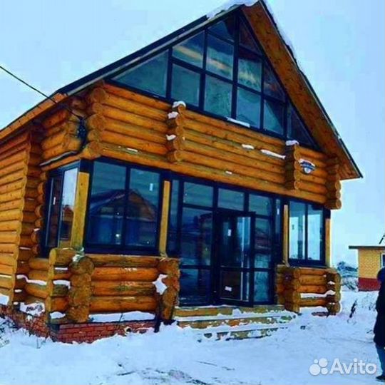 Пластиковые окна. остекление домов