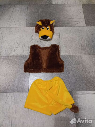 Новогодний костюм львёнок