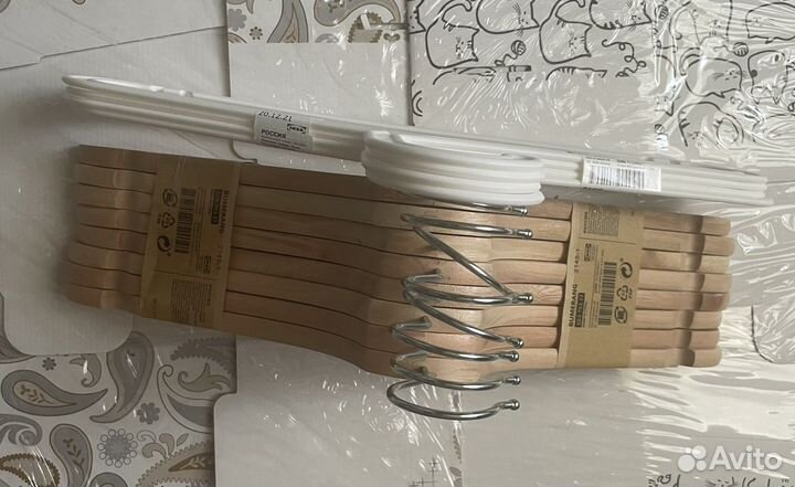 Плечики Вешалки Бумеранг и Багис для дома IKEA