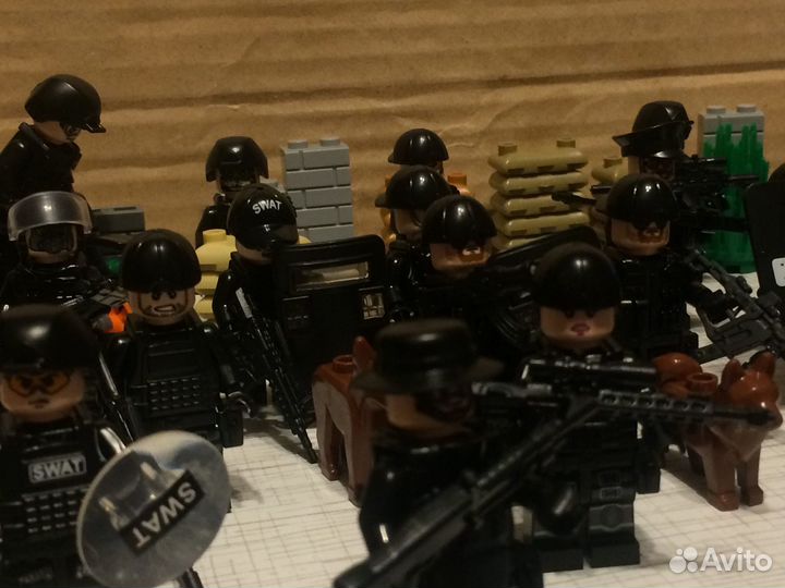 Детские игрушки Лего солдаты