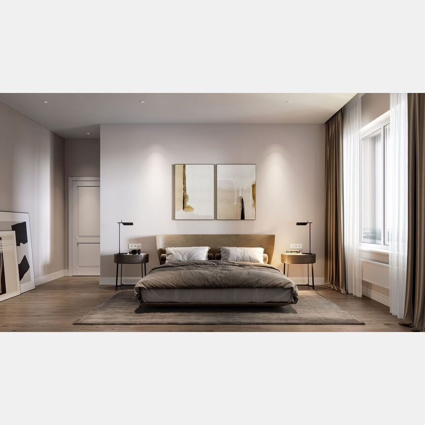 3-к. квартира, 52,5 м², 63/68 эт.