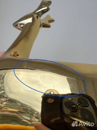 Подставка для украшений кашпо олень