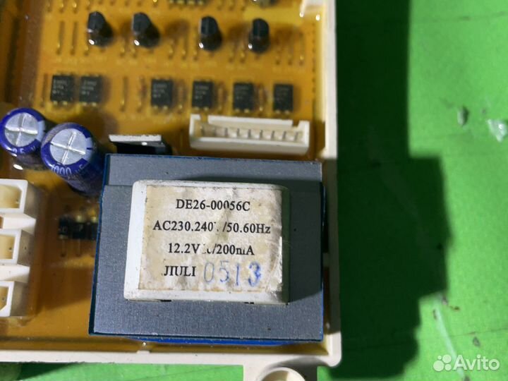 Модуль осеребрития стиральной машины samsung