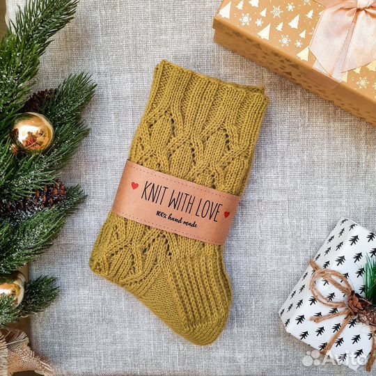 Носки вязаные ручной работы