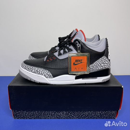 Nike Air Jordan 3 Retro Black Cement (2018) (12us)