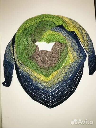 Бактус / шаль крючком