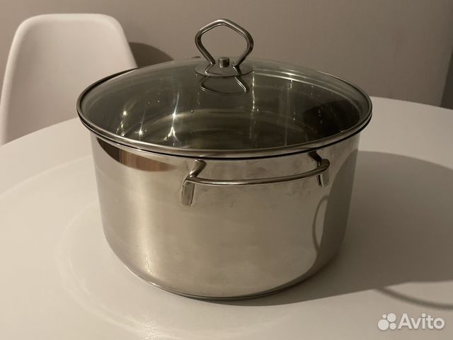 Кастрюля из нержавейки 5 литров купить в Санкт-Петербурге | Товары для ...