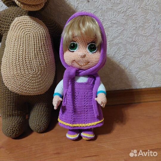 Игрушка маша и медведь