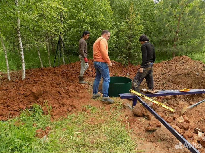 Септик для дома и дачи. Установка под ключ