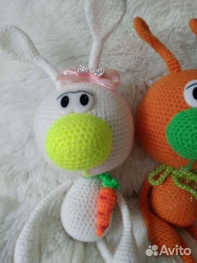 Зайки ручной работы