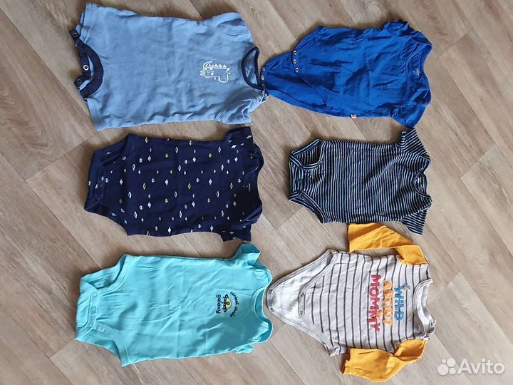 Вещи пакетом на мальчика 0-6 мес