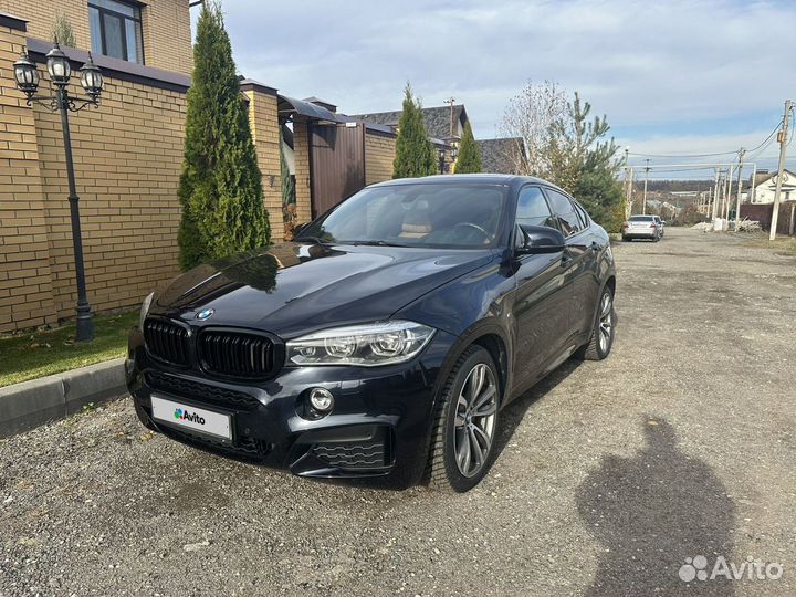 BMW X6 4.4 AT, 2015, 112 000 км