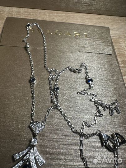 Bvlgari кулон vgold