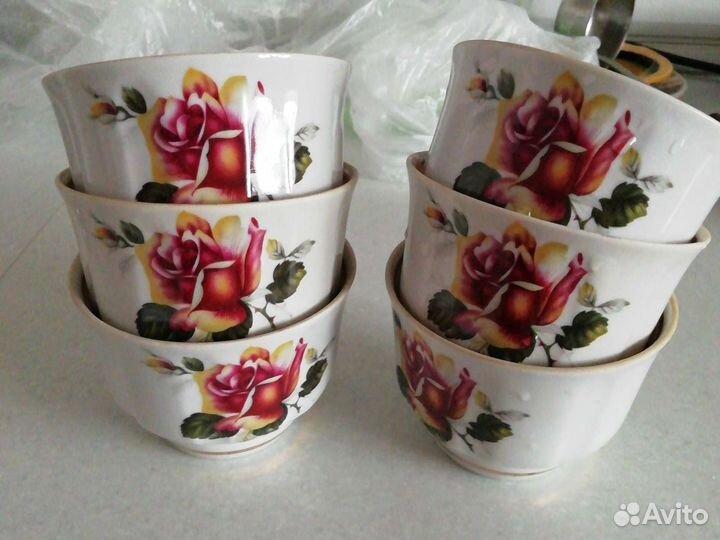 6 пиал для чая