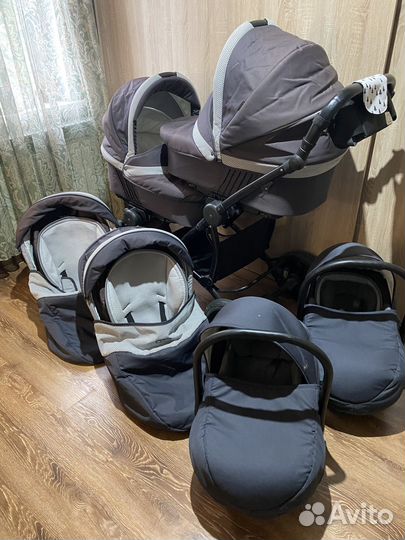 Продам коляску для двойни 3 в 1