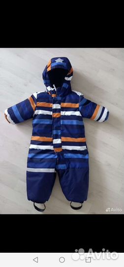 Зимний комбинезон размер 80