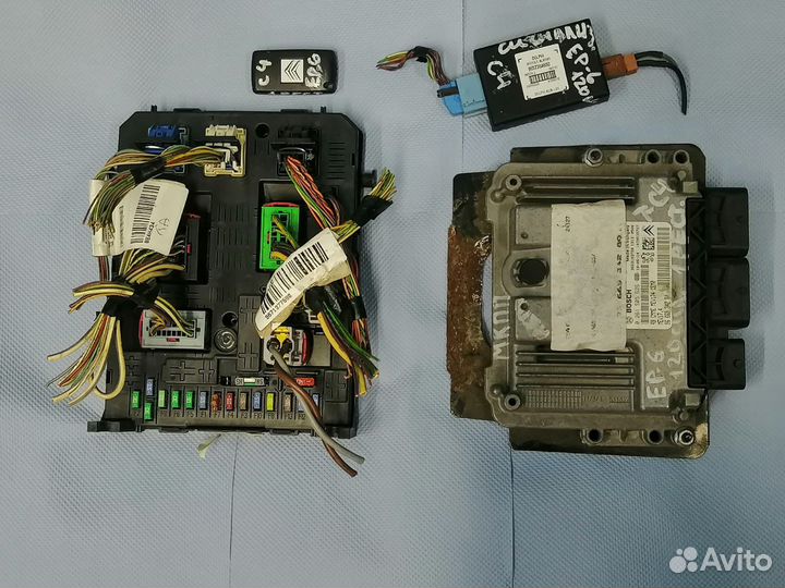 Эбу мозги Citroen C4 Ситроен С4 МКПП 1 рест