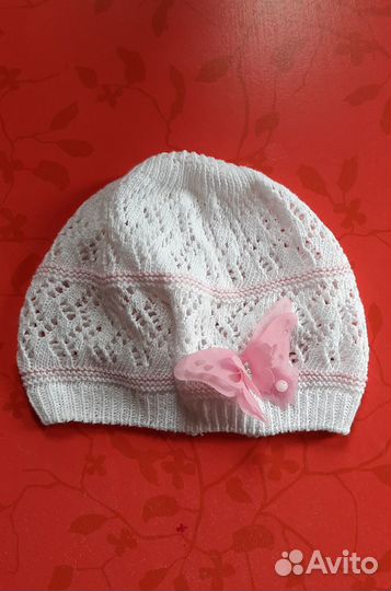 Шапочка летняя для девочки