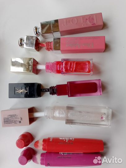 Блеск для губ ysl dior clarins