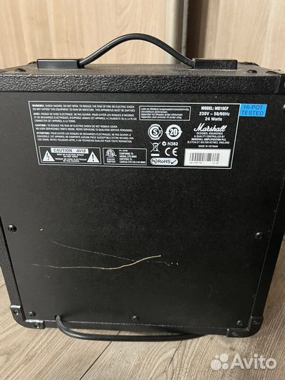 Комбоусилитель marshall mg10