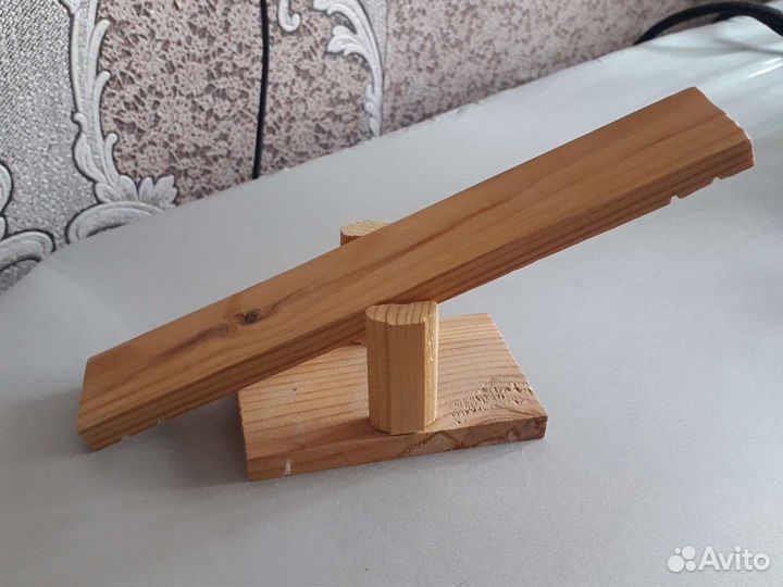 Качели деревянные