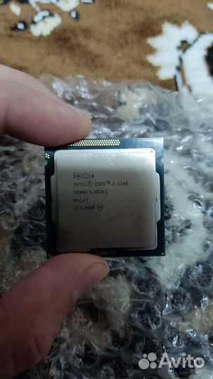 Процессоры intel core i3 3240 и celeron g540