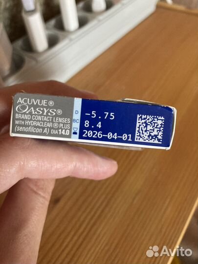 Линзы контактные acuvue oasys двухнедельные