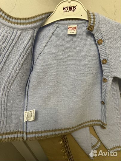 Костюм новый р.80-86