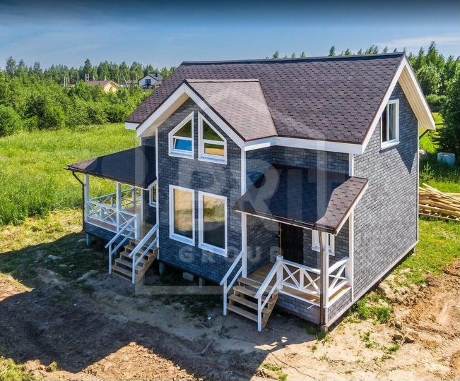 Дом 124 м² на участке 5 сот.