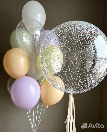 Воздушные шары на день рождения, выписку, фотозоны