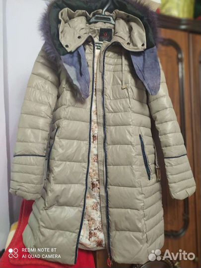 Пуховик женский 48-50 размер почти новый