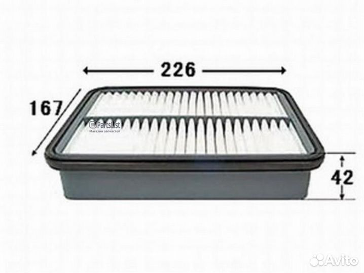 JS asakashi A176J Фильтр