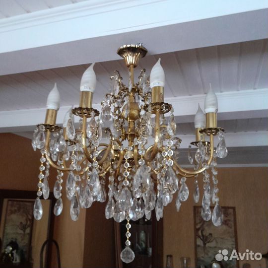 Люстра хрустальная