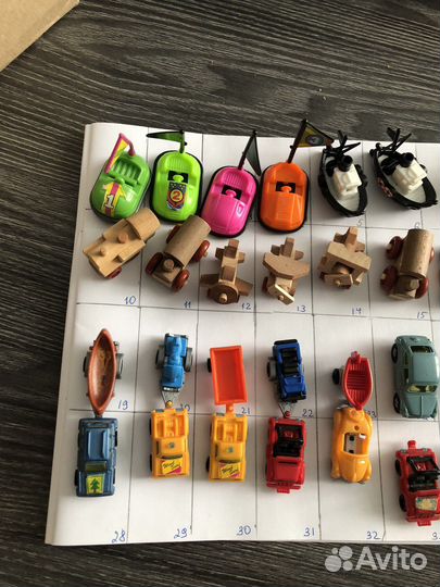 Киндеры 90 х транспорт пакет