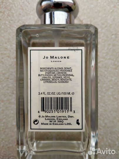 Духи женские Jo Malone