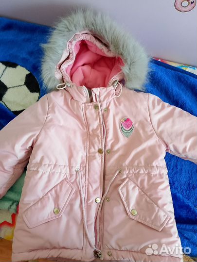 Костюм зимний для девочки 110-122