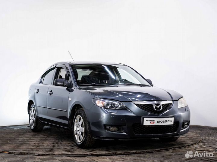 Mazda 3 1.6 МТ, 2008, 240 250 км