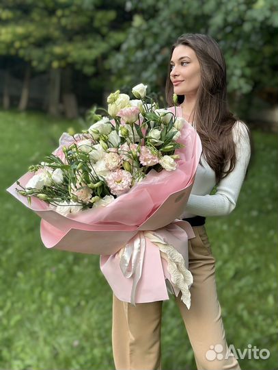 Букет эустомы Цветы Доставка