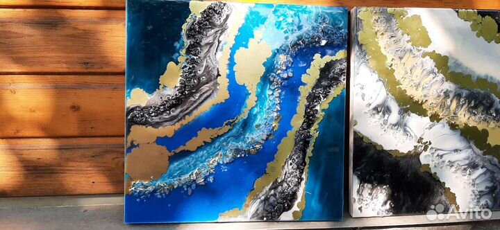 Картина эпоксидная смола