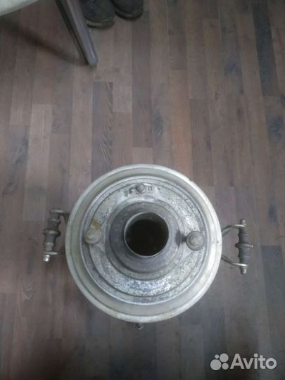 Самовар на дровах старинный