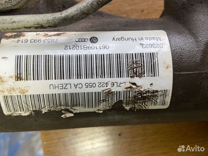 Рулевая рейка volkswagen touareg 2.5